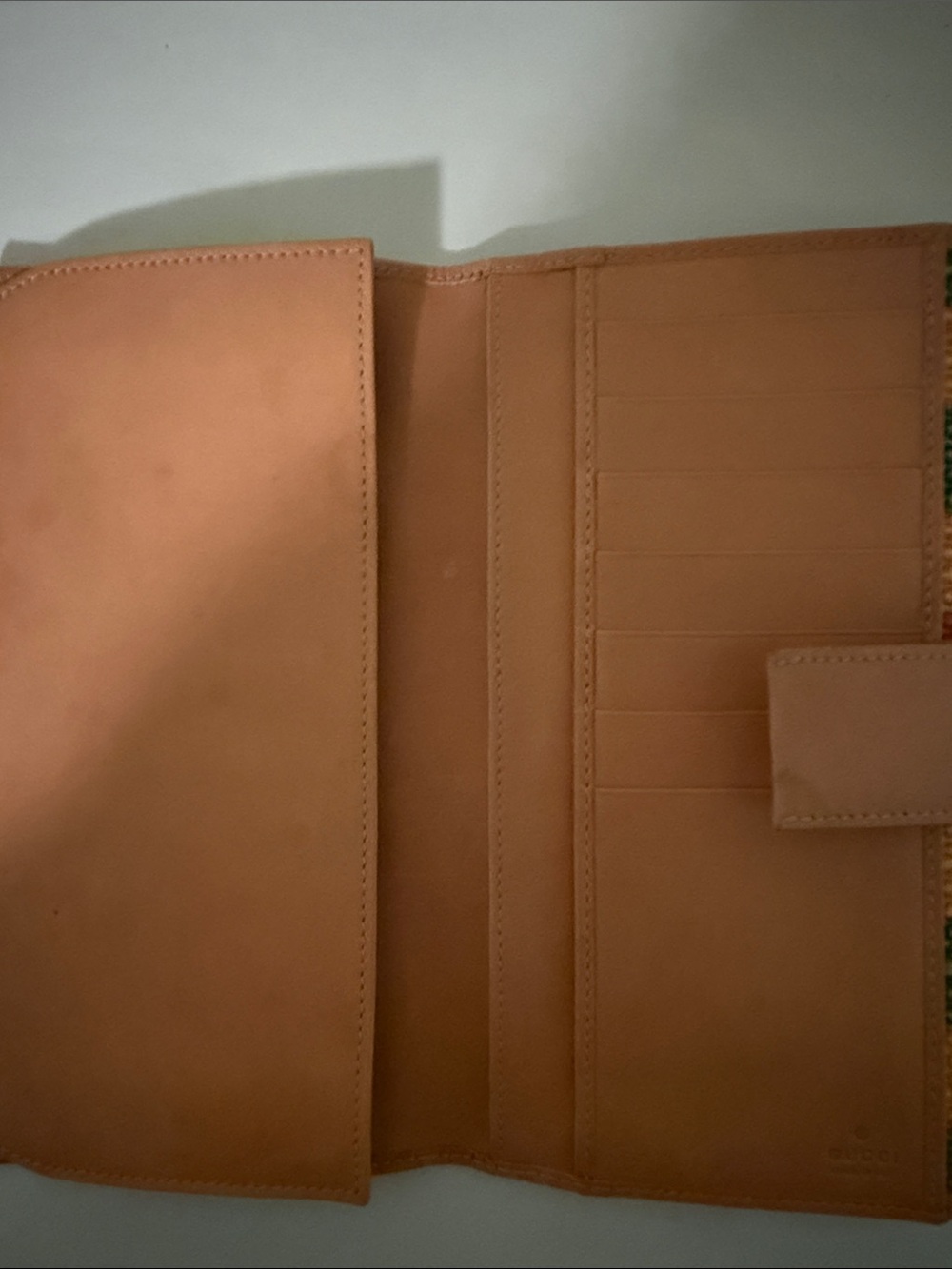 Gucci Bamboo Rafia Wallet - Picture 8 of 10
